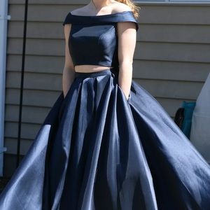 Madison James 2 Piece Prom Dress
